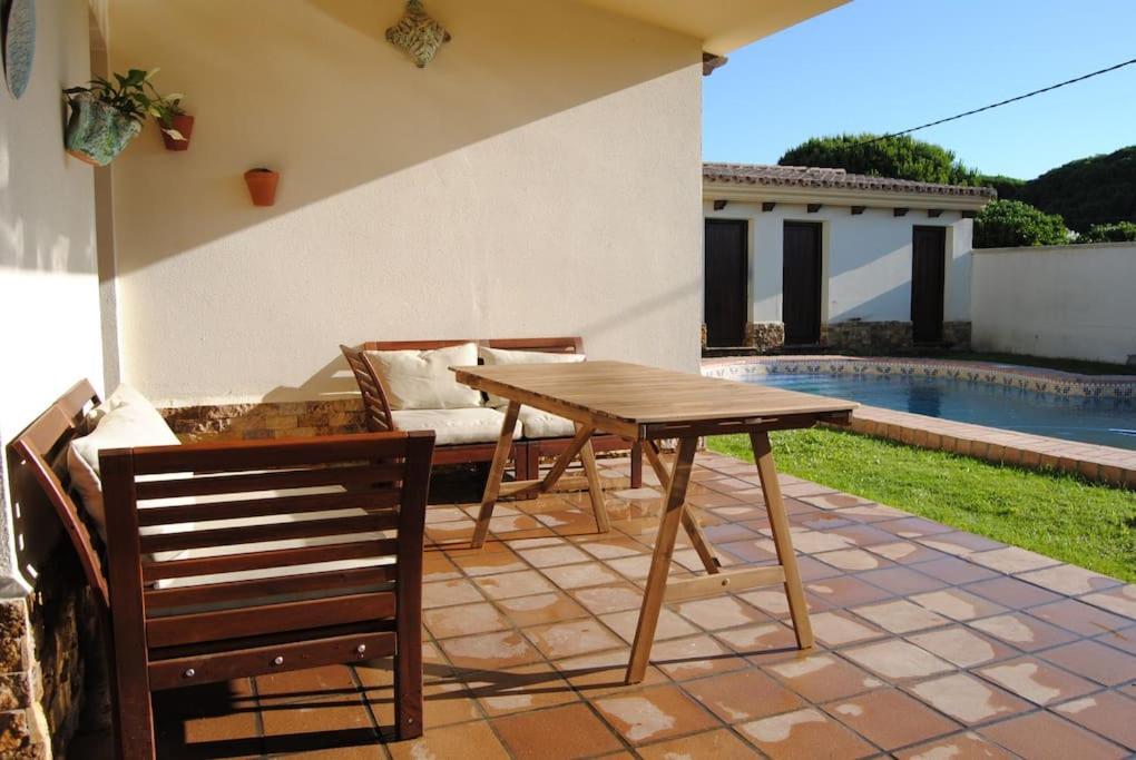 Villa Romina Piscina Privada ชิกลานา เด ลา ฟรอนเตรา ภายนอก รูปภาพ